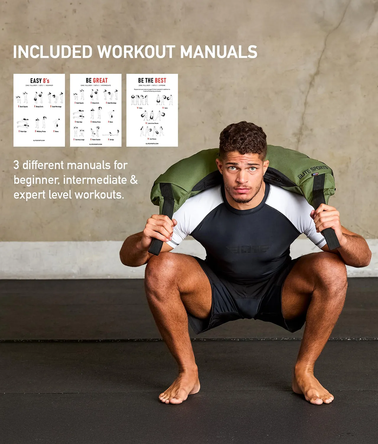 Bulgarian Green Sand Bag 22-45 lbs