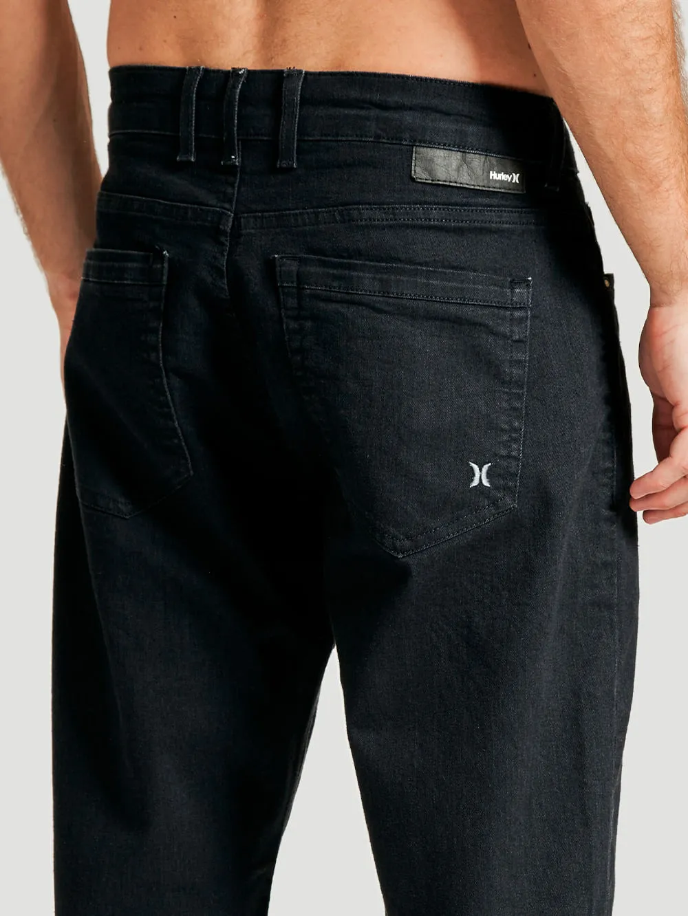 Calça Jeans Hurley Today Preta