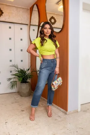 Calça Jeans Mom Frysaide