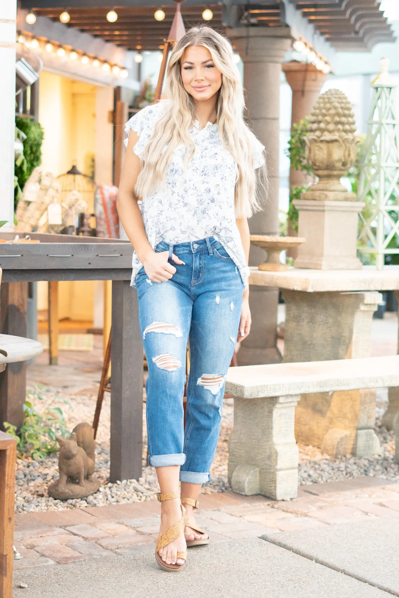 Candy Lights Erika Mom Jeans