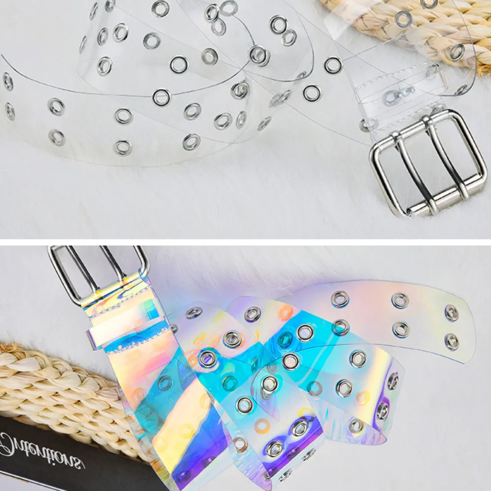 Casual Versatile Clear Belt