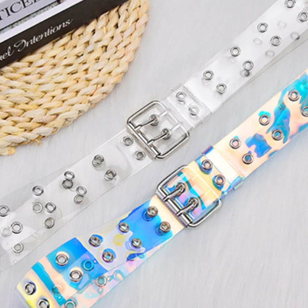 Casual Versatile Clear Belt