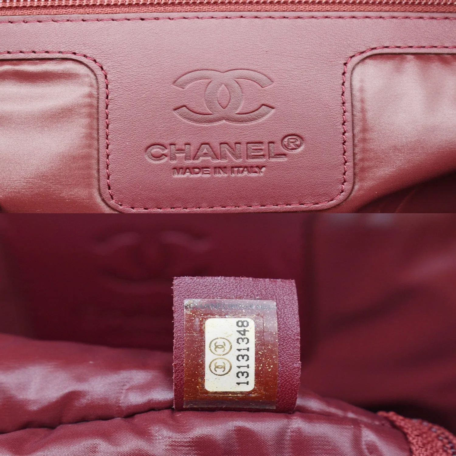 CHANEL Coco Cocoon Quilted Nylon Trolley Rolling Bag Black