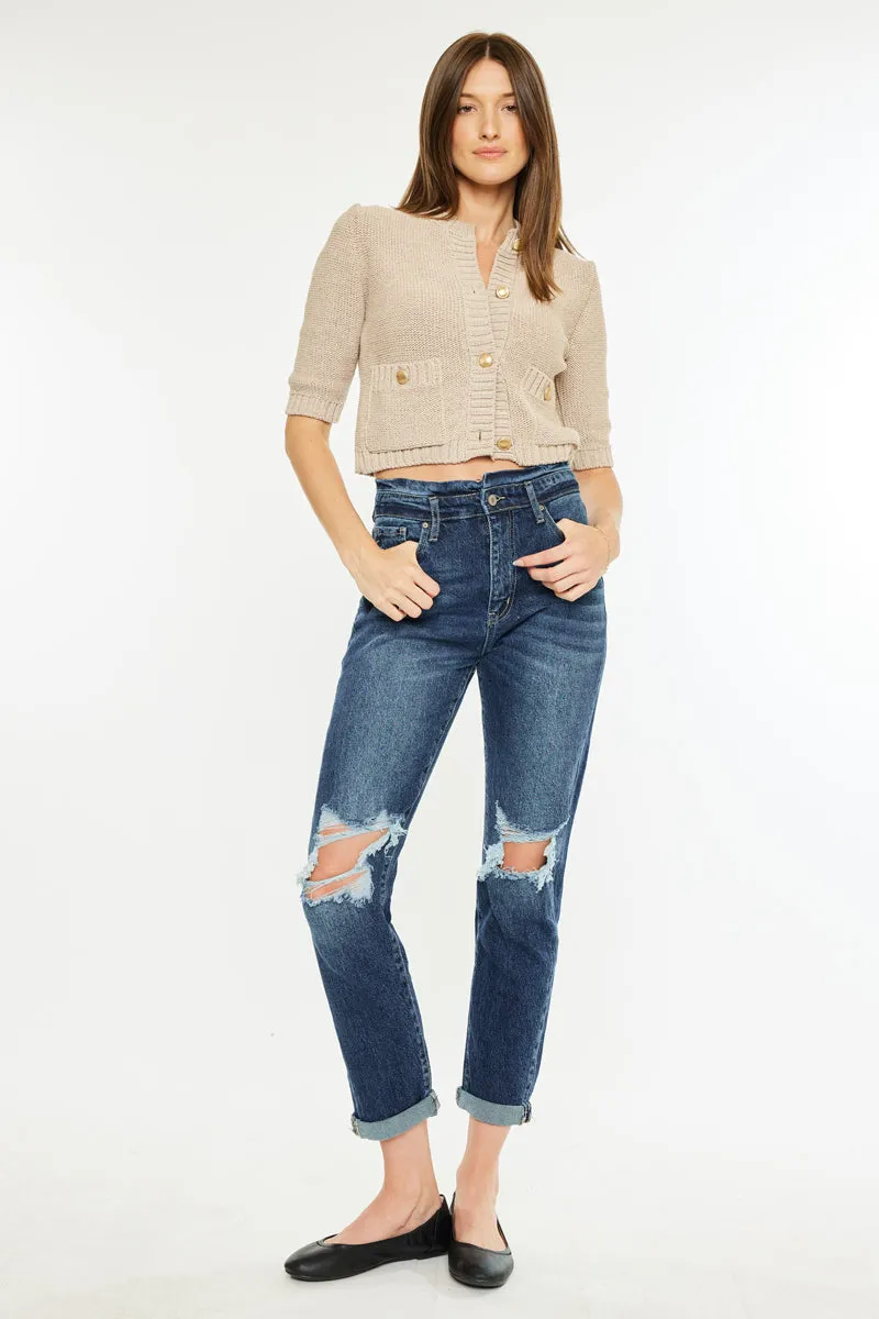 Chantal Ultra High Rise Mom Jeans