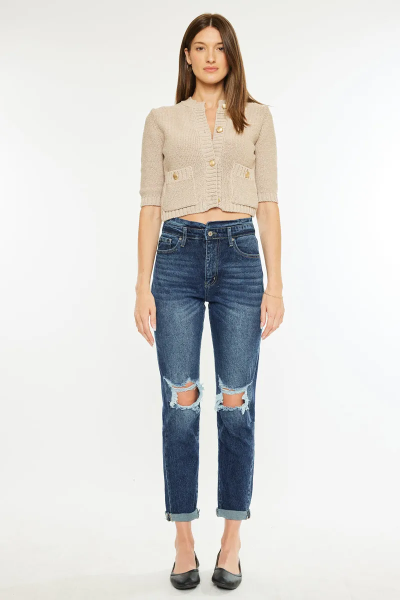 Chantal Ultra High Rise Mom Jeans