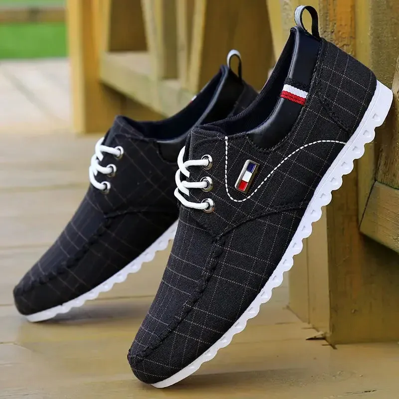 Chaussures sport auto Ferrari 2025 / New Style Ferrari 2025 Breathable Men's Peas Shoes the British Sneakers