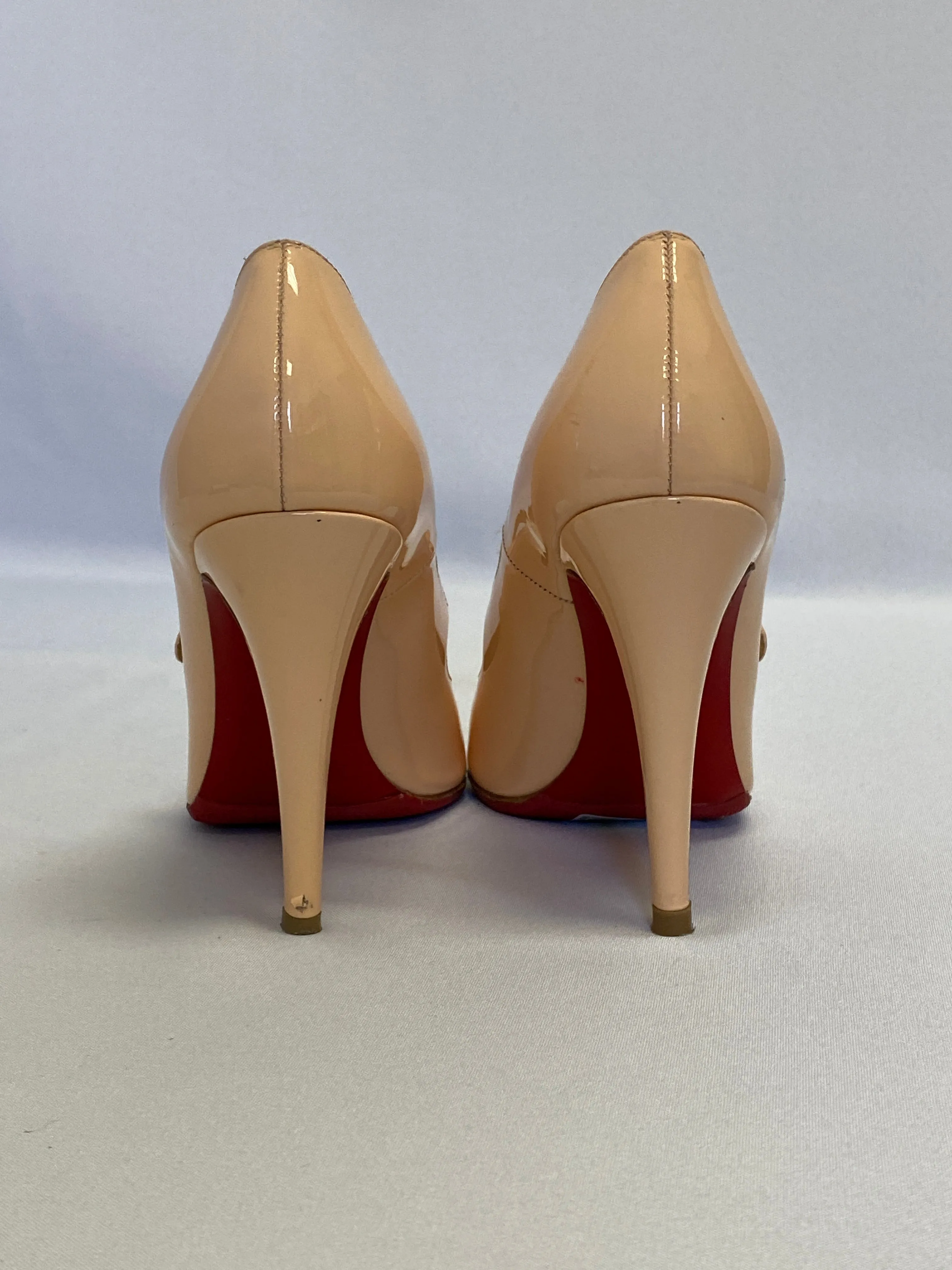 Christian Louboutin Nude Mary Jane Pump