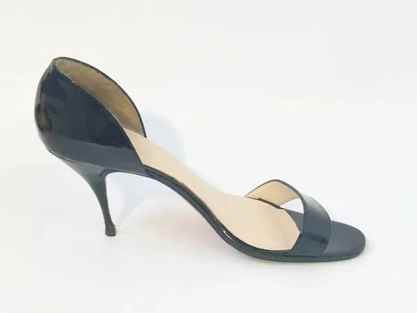 Christian Louboutin Patent Leather D'Orsay Pump Size 42 It (12 Us)