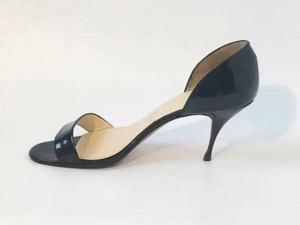 Christian Louboutin Patent Leather D'Orsay Pump Size 42 It (12 Us)