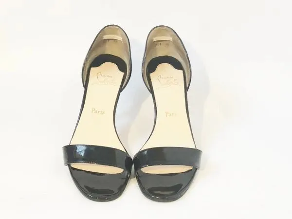 Christian Louboutin Patent Leather D'Orsay Pump Size 42 It (12 Us)