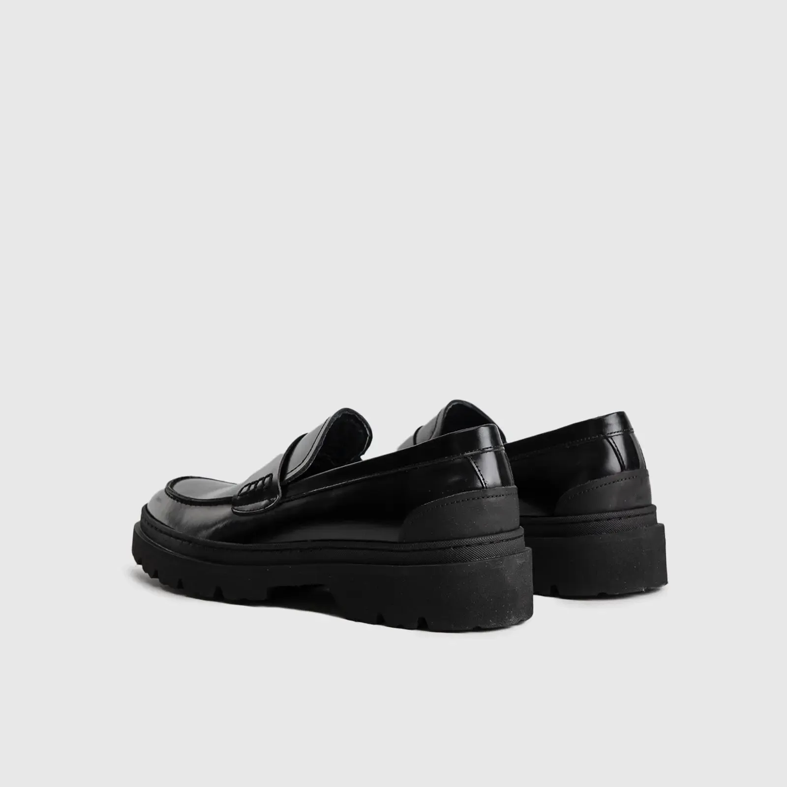 Chunky Sole Dress Loafers 0217