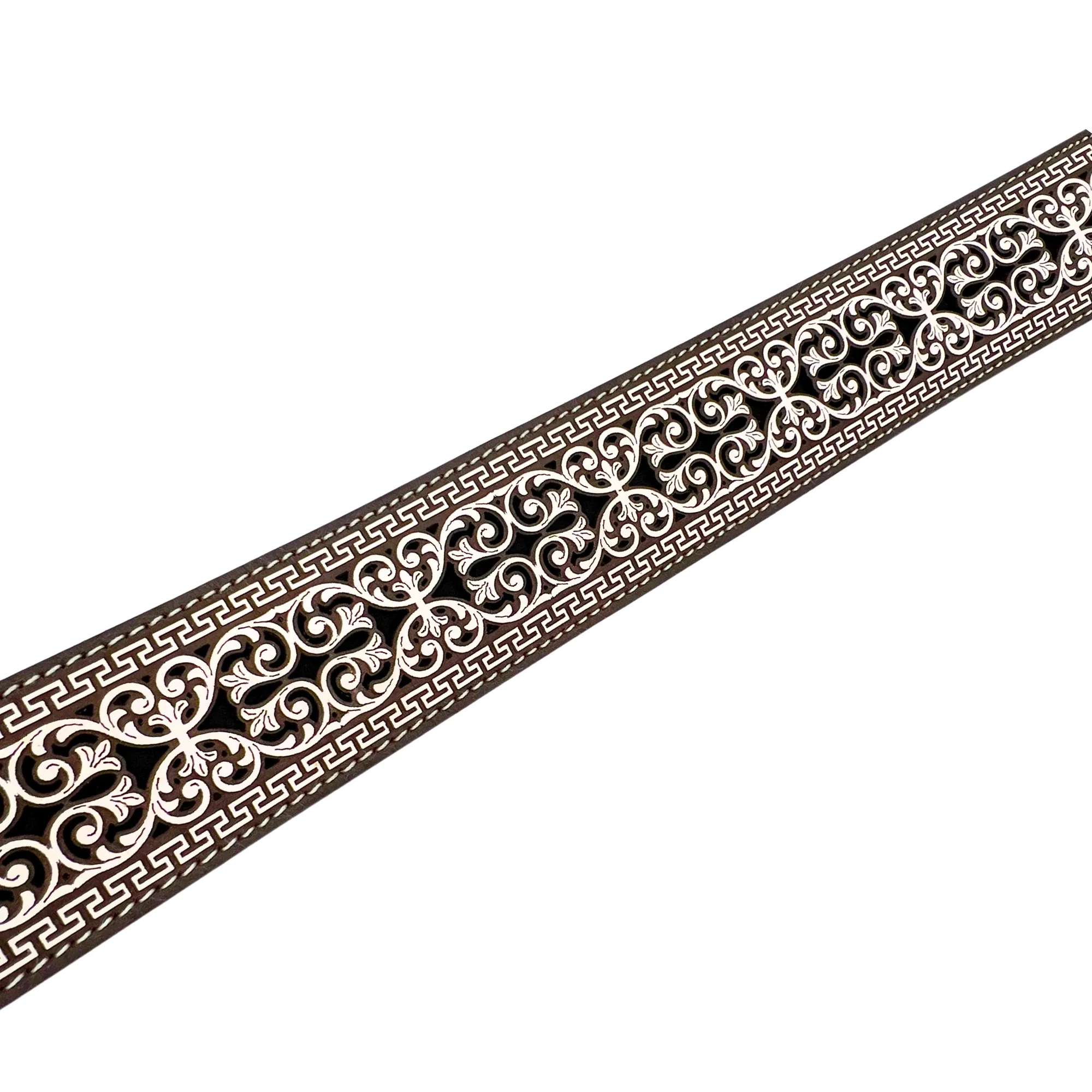 Cinto De Cuero Original El Charro Plata Con Hebilla De Metal