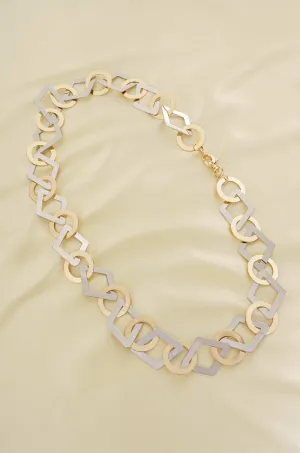 Circle and Square Linked Belt