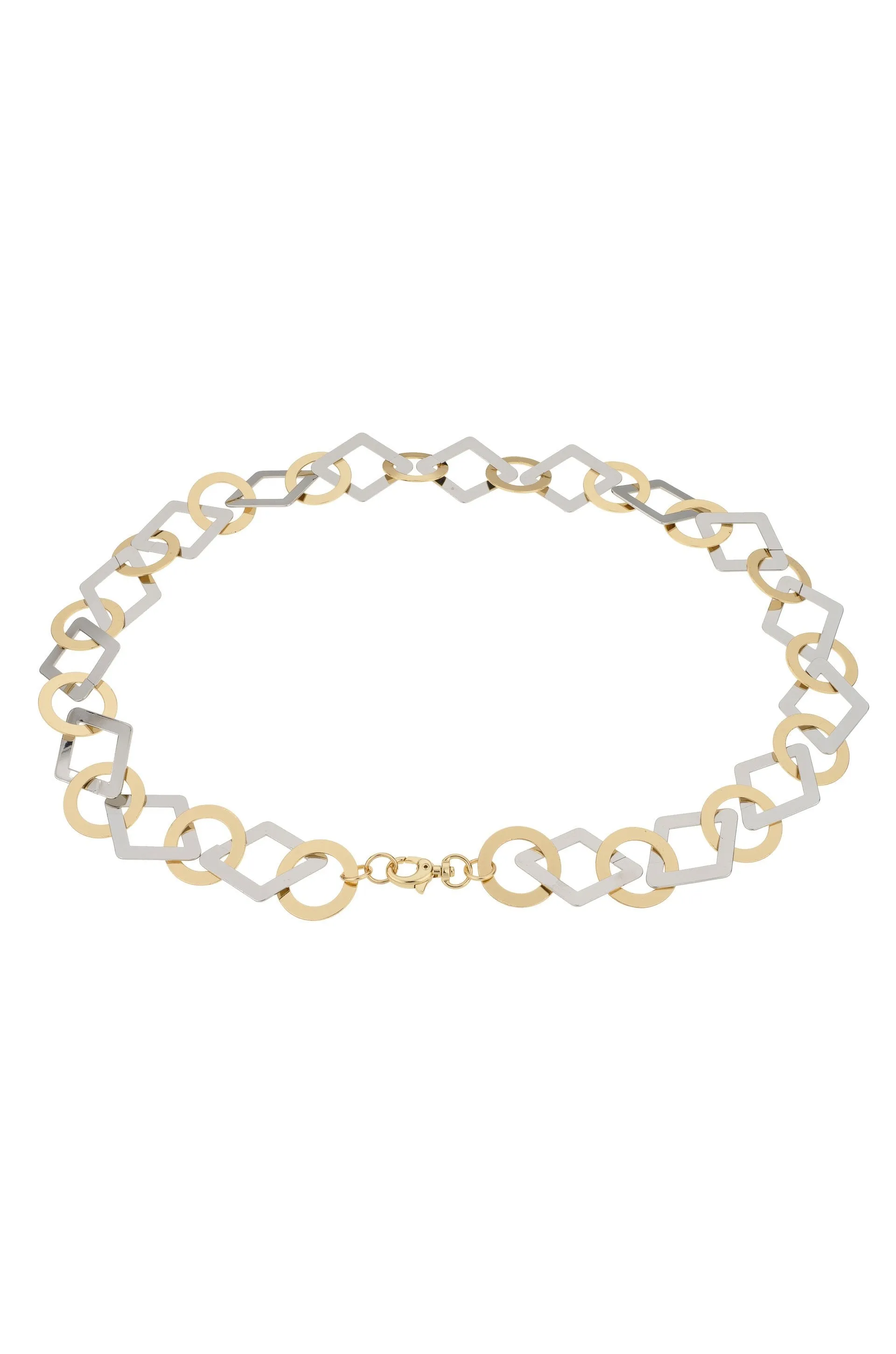 Circle and Square Linked Belt