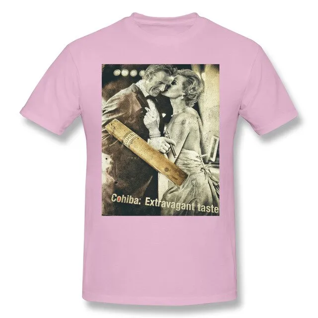Cohibar Cuban Cigar Mini Skir Men's Basic Short Sleeve T-Shirt Funny Graphic R238 Top tee USA Size