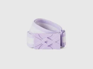 Colorblock Buckle Belt