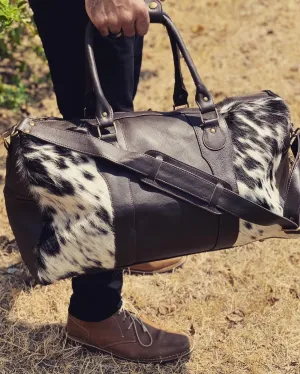 Cowhide Duffel Bag