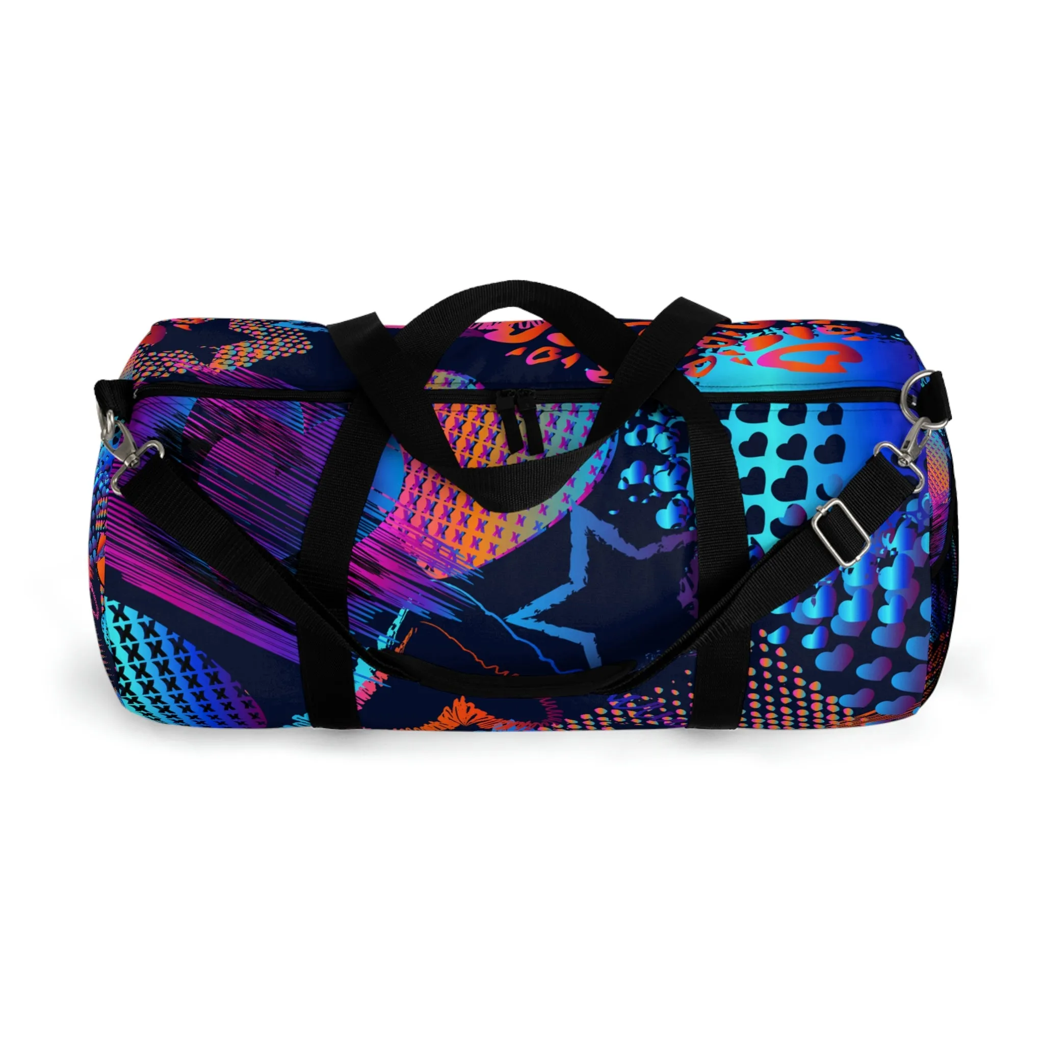 Crazy Hearts Duffel Bag