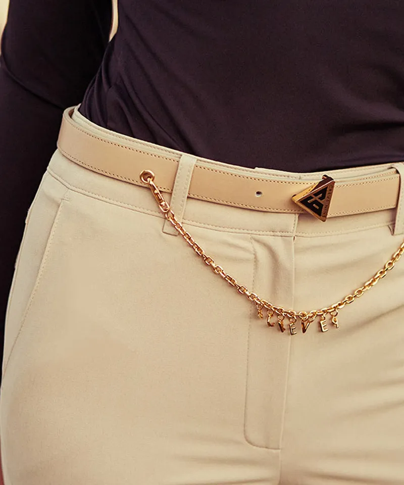 CREVE NINE: Signature Chain Women's Belt - 2 Colors