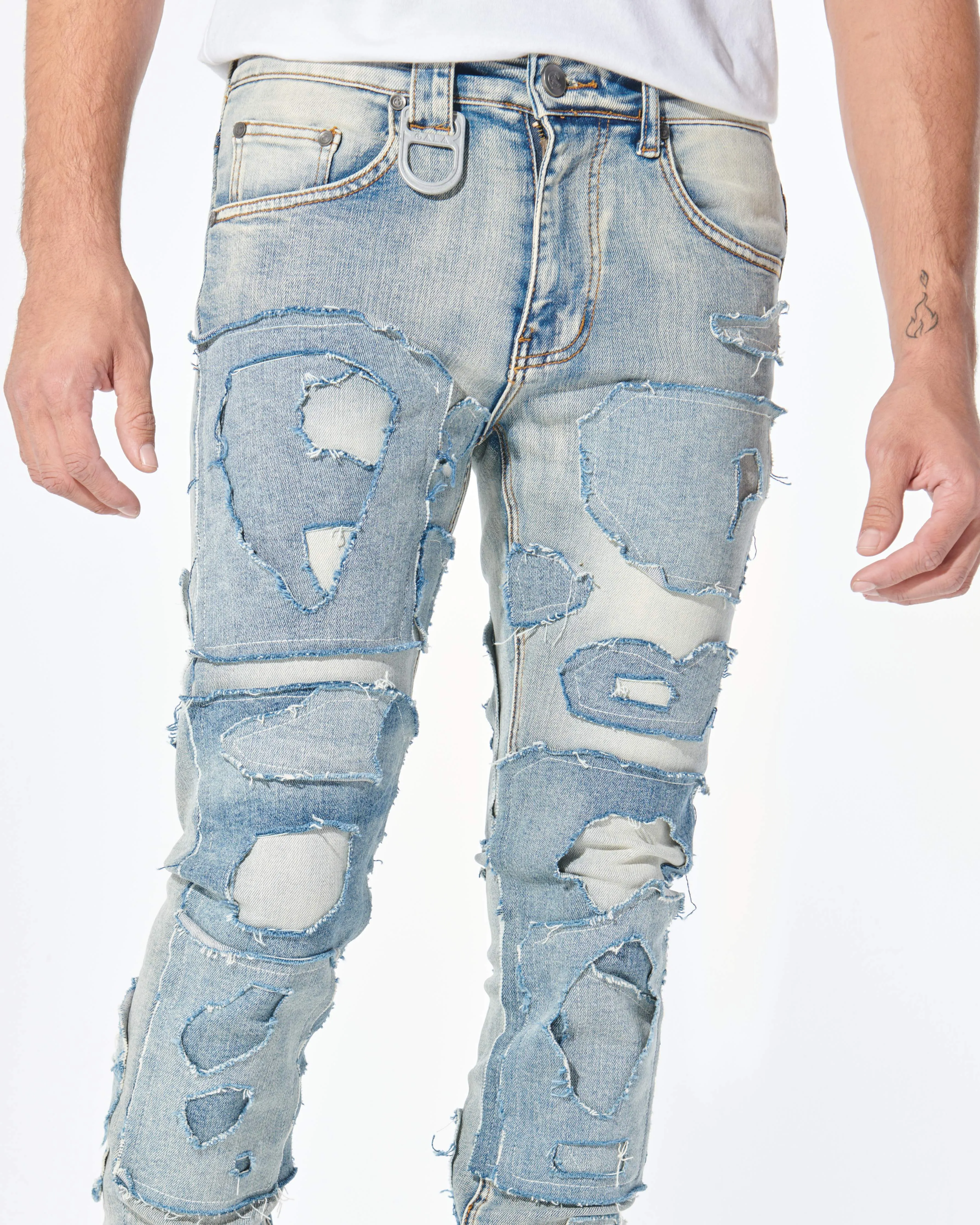 CRUMB DENIM (VINTAGE BLUE STONE)