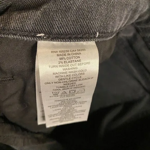 Current Elliott The Fling Jeans Women 27,‎ fits 29 Faded High Rise Slim Straight