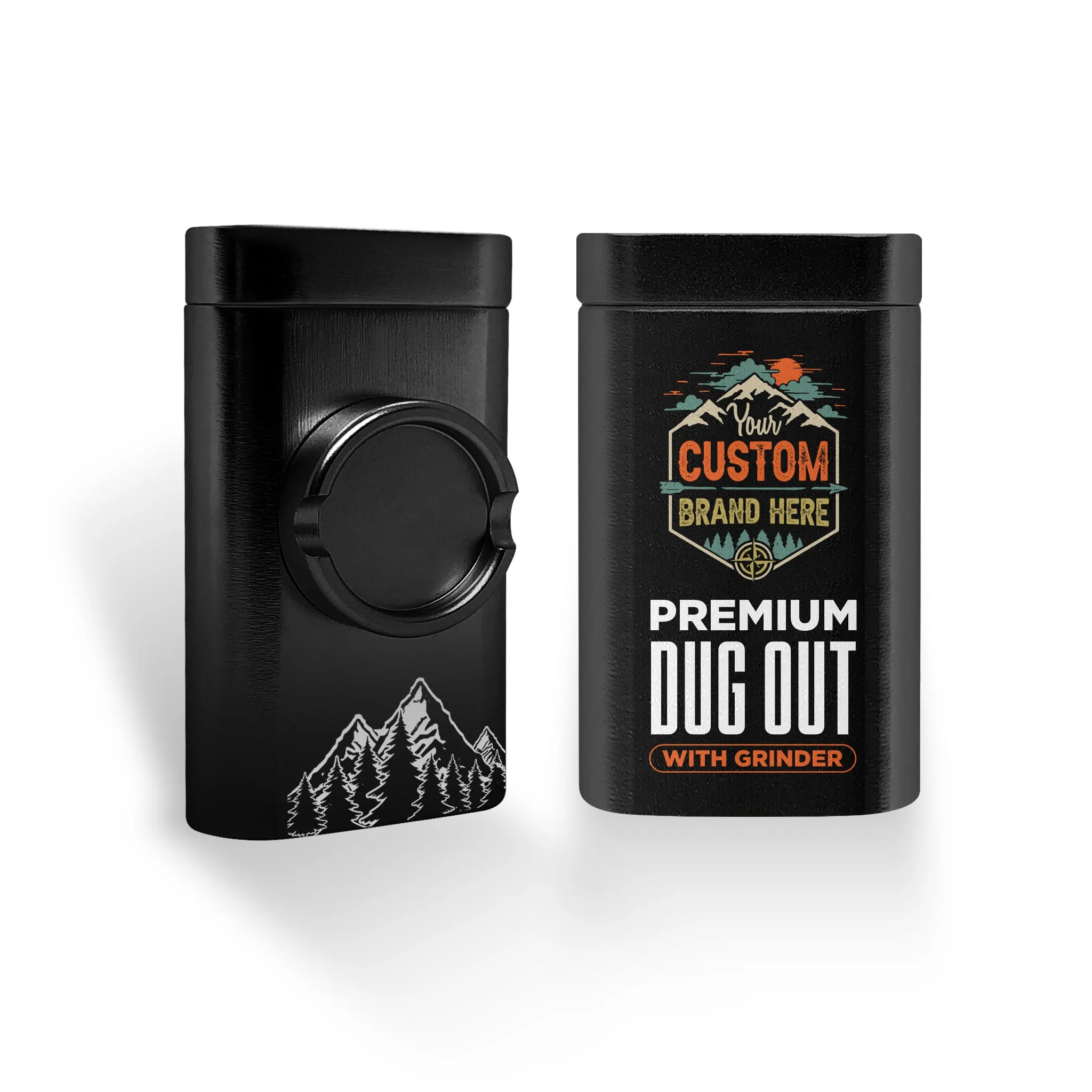 Custom Aluminum Dug Out   Grinder