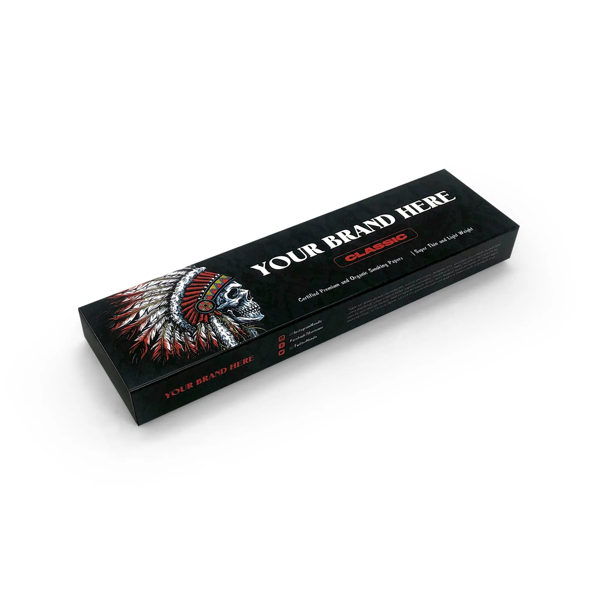 Custom Pre Rolled Cones in Drawer Chest Format (6CT)