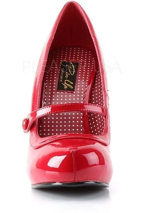 CUTIEPIE-02 Pump  | Red Patent