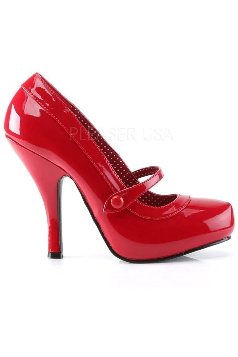 CUTIEPIE-02 Pump  | Red Patent