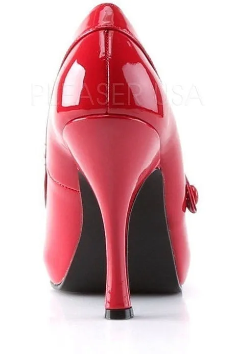 CUTIEPIE-02 Pump  | Red Patent