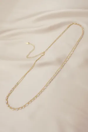 Delicate Strands Everyday Body Chain in Gold
