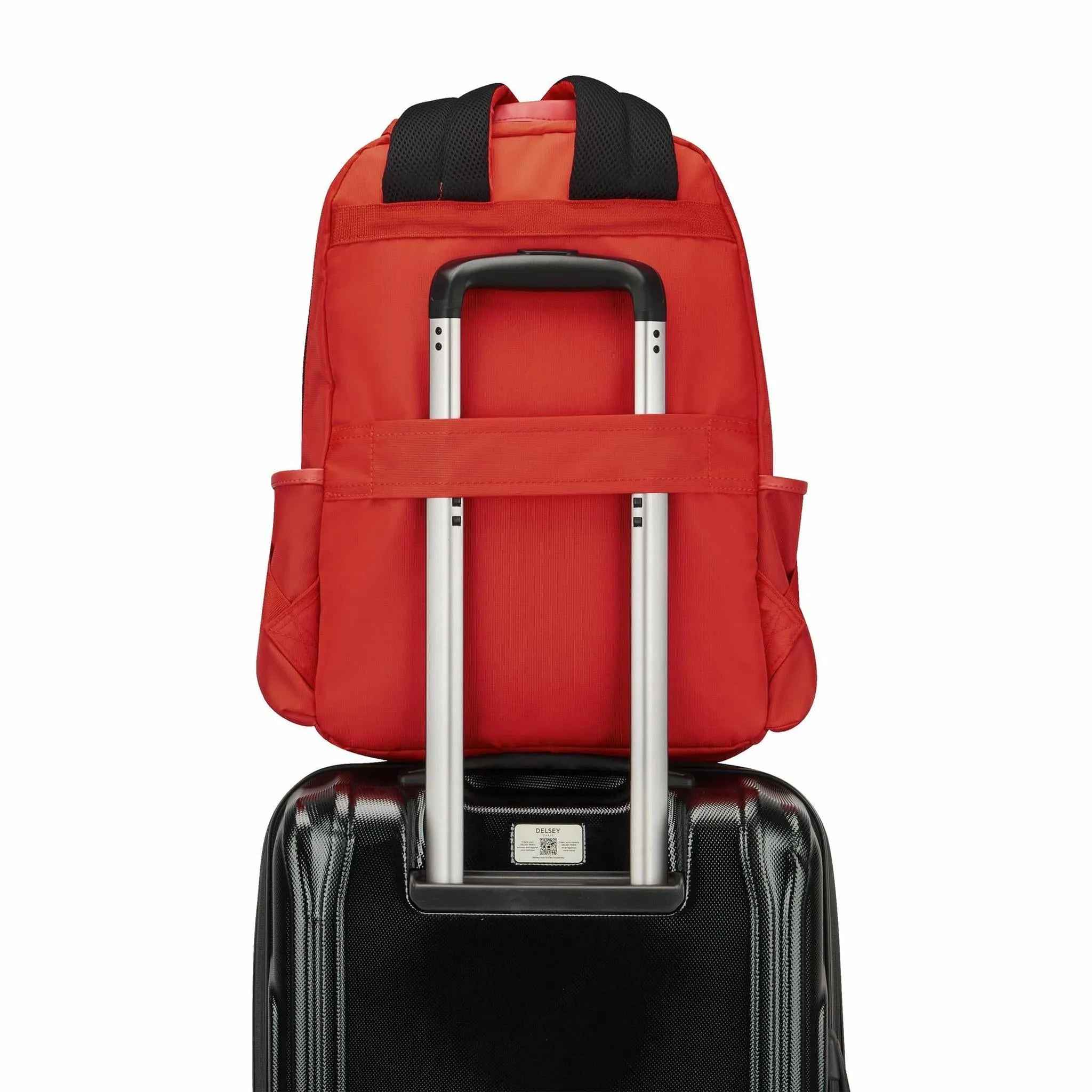 Delsey Color Block Tote Backpack