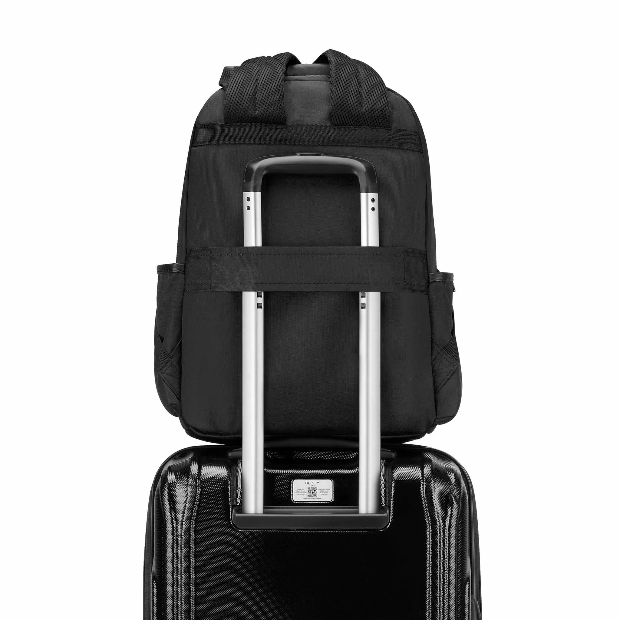 Delsey Color Block Tote Backpack