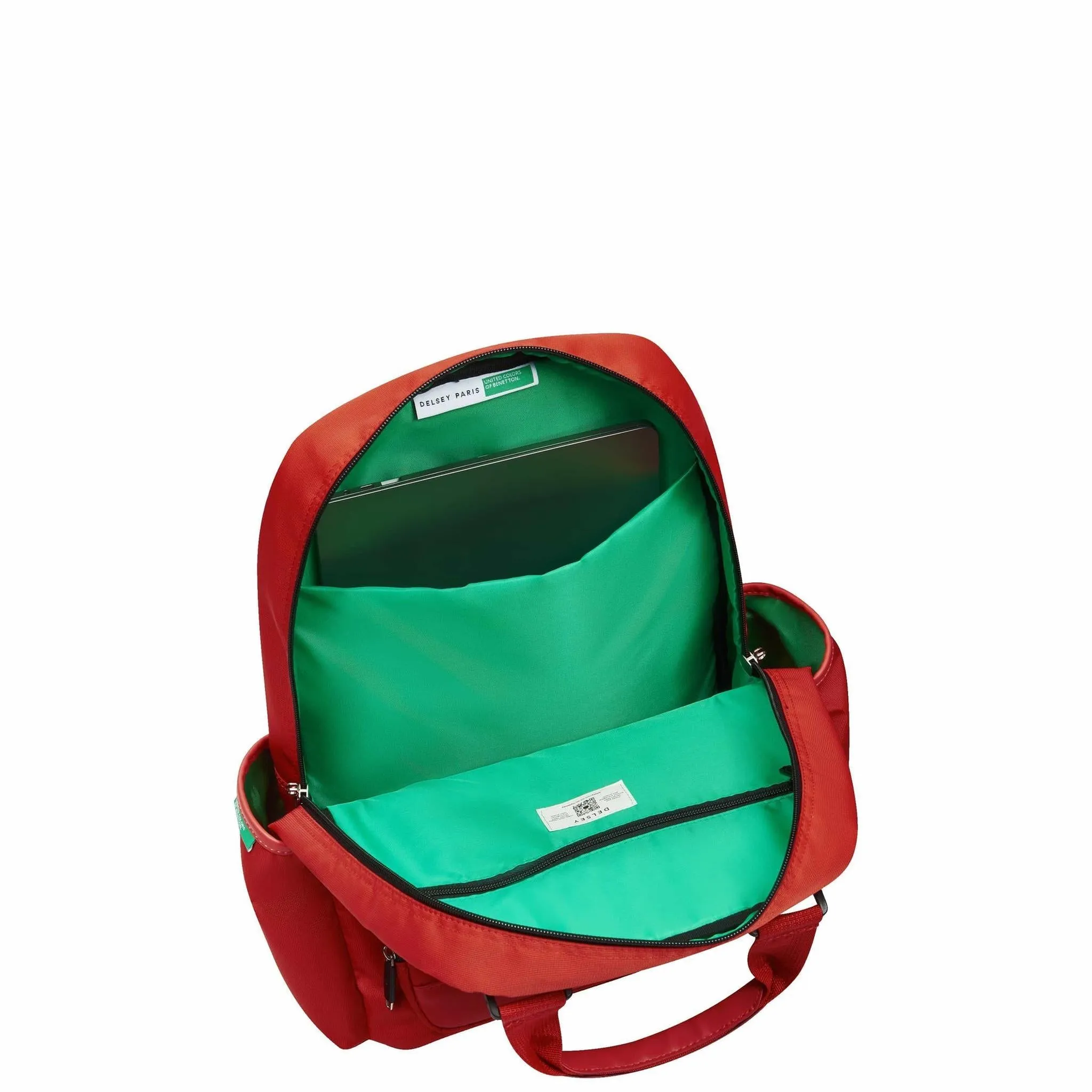 Delsey Color Block Tote Backpack