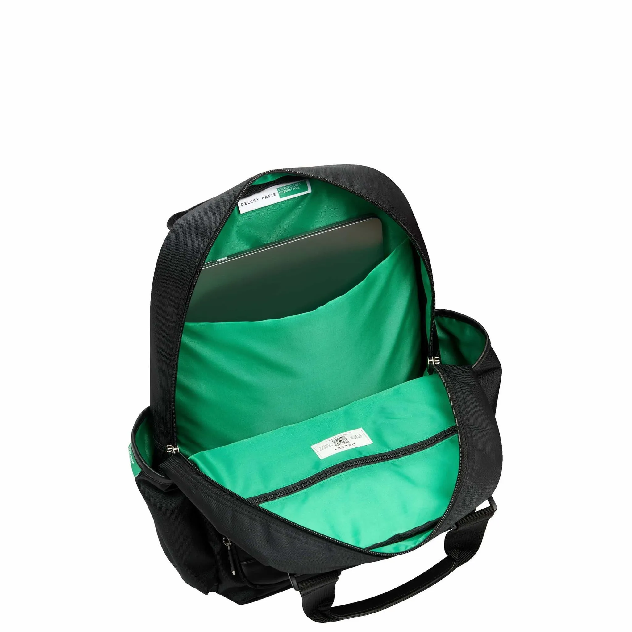 Delsey Color Block Tote Backpack