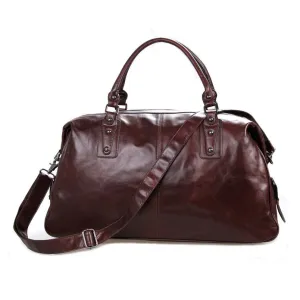 Designer Handbags Mens Leather Travel Bag Business Travel Duffle Luggage Bag