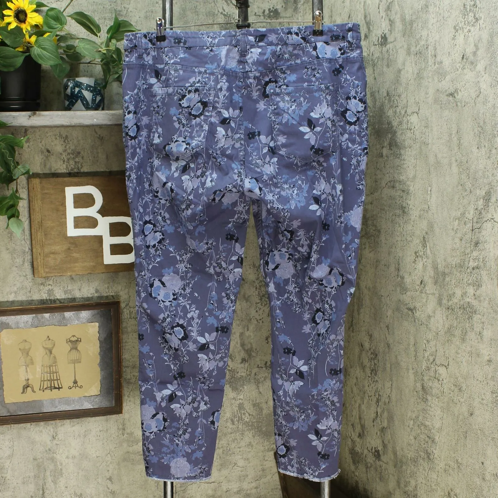 DG2 by Diane Gilman Women's Tall Reversible Twill Pull On Skinny Jeans