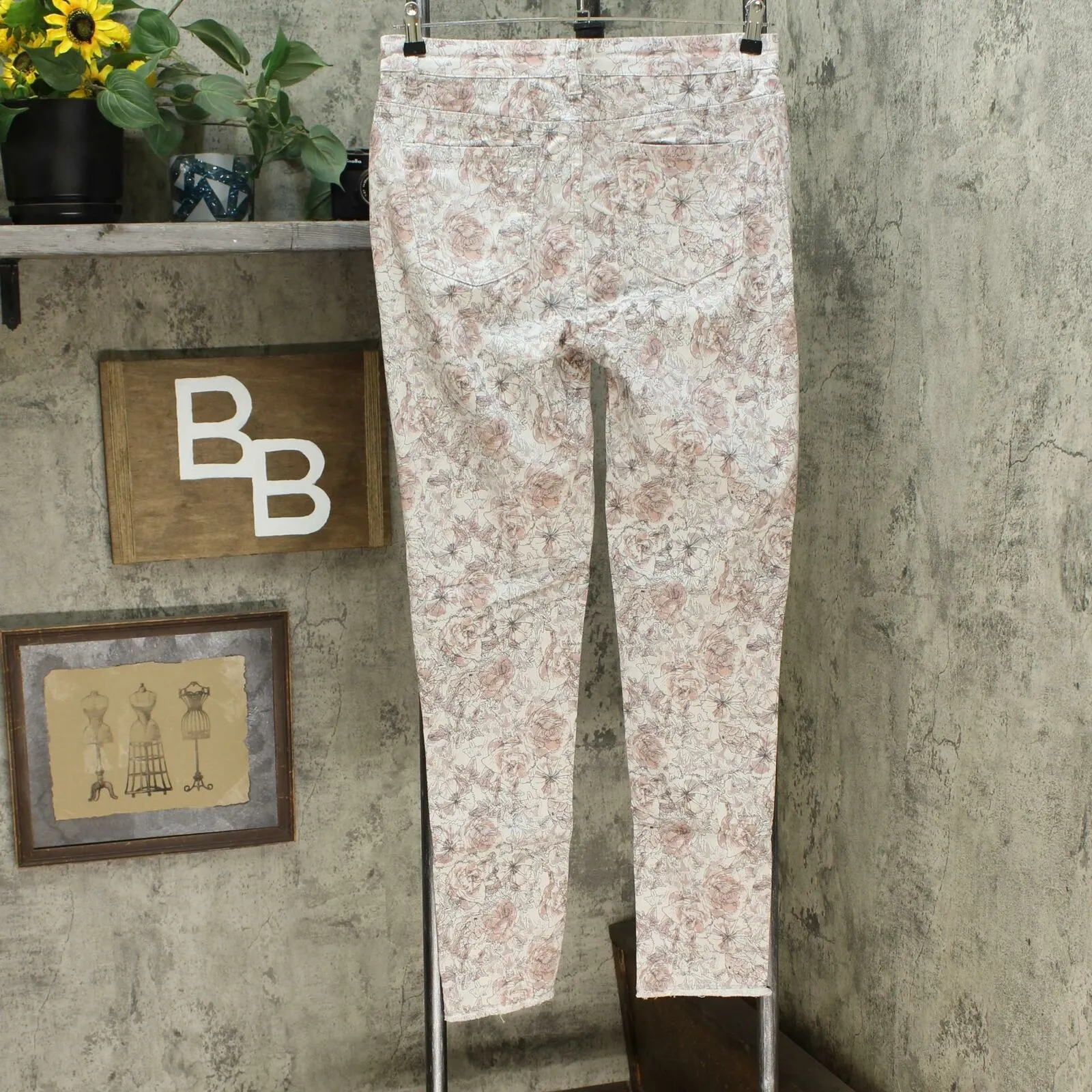 DG2 by Diane Gilman Women's Tall Reversible Twill Pull On Skinny Jeans