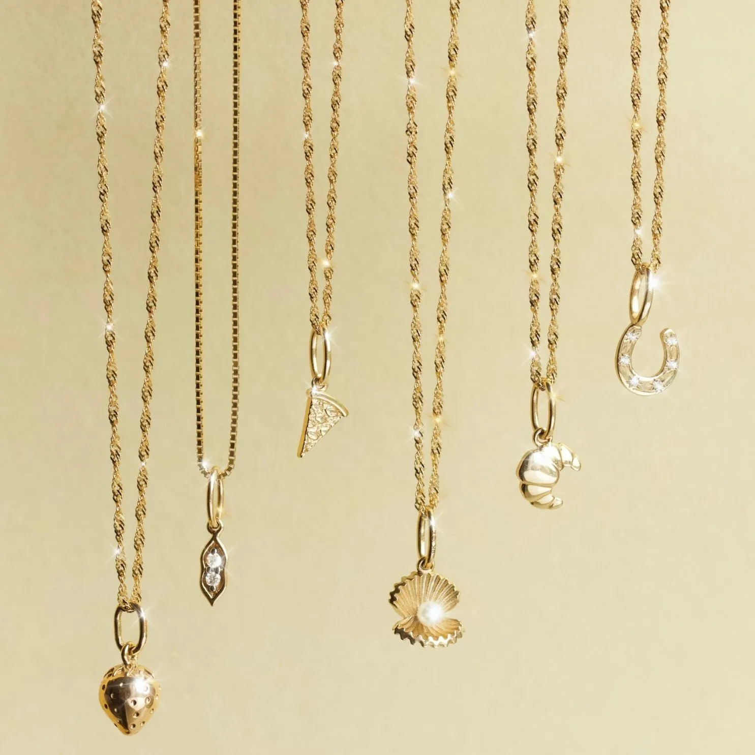 Diamond Peas in a Pod Charm