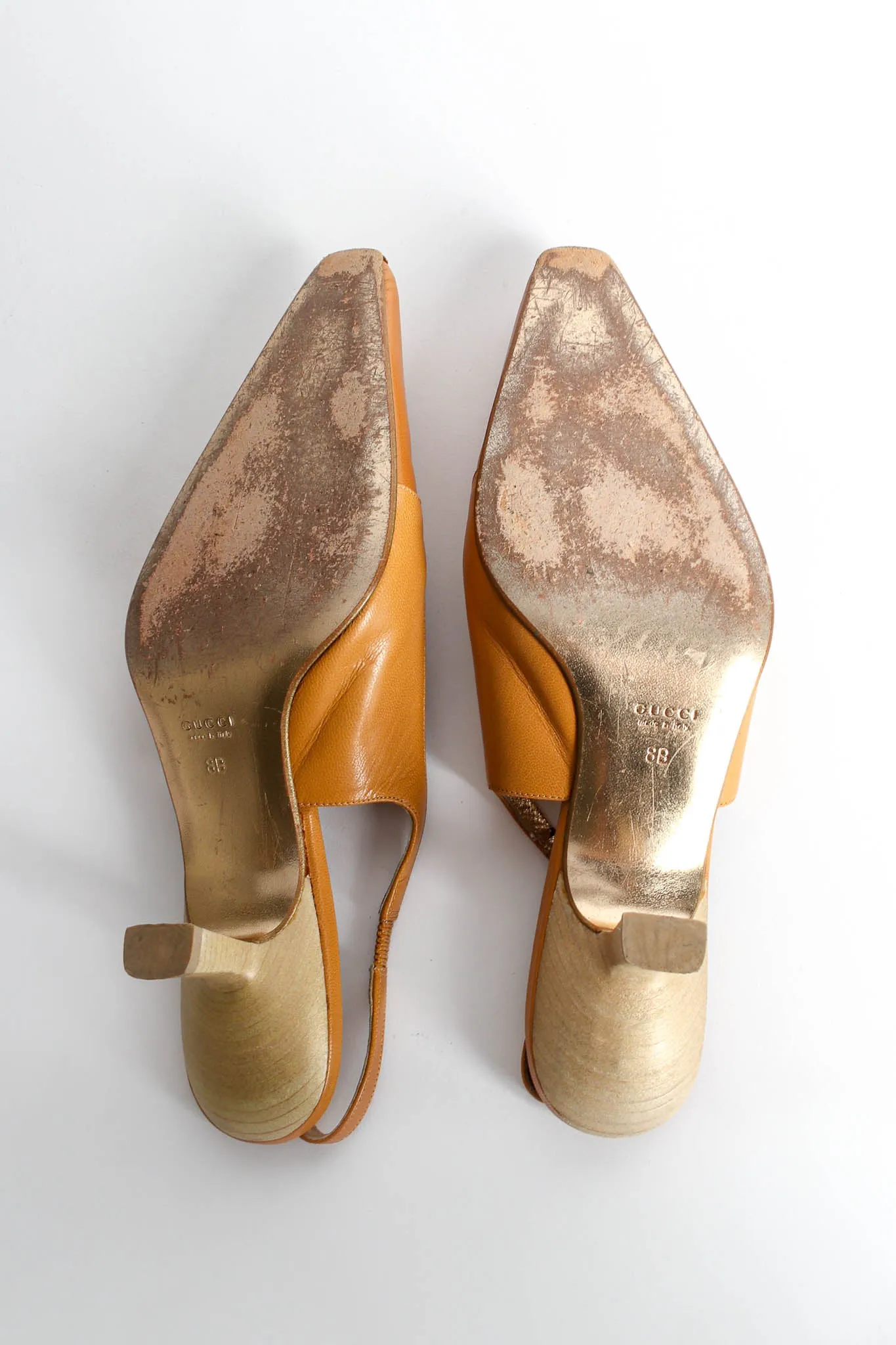 Dionysus Dragon Leather Slingback Heels