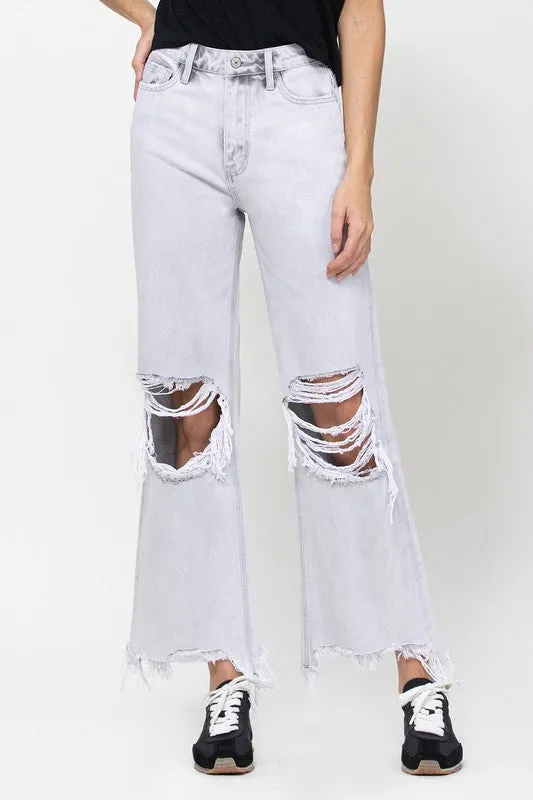 Distressed Ankle Flare