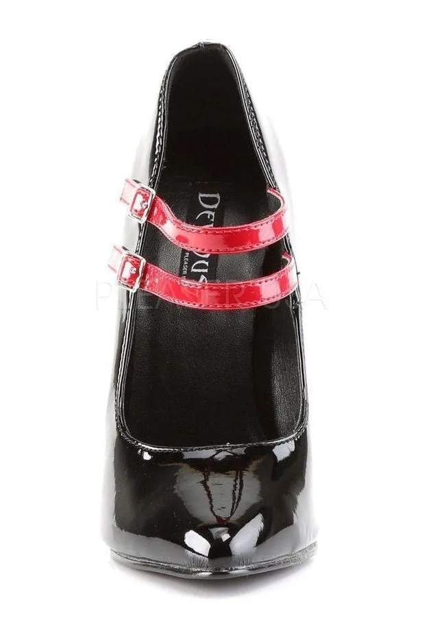 DOMINA-442 Pump  | Black Patent