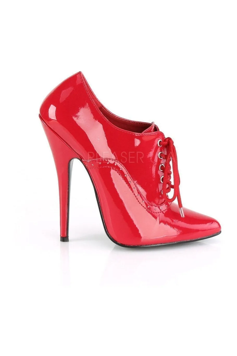 DOMINA-460 Ankle Bootie | Red Patent