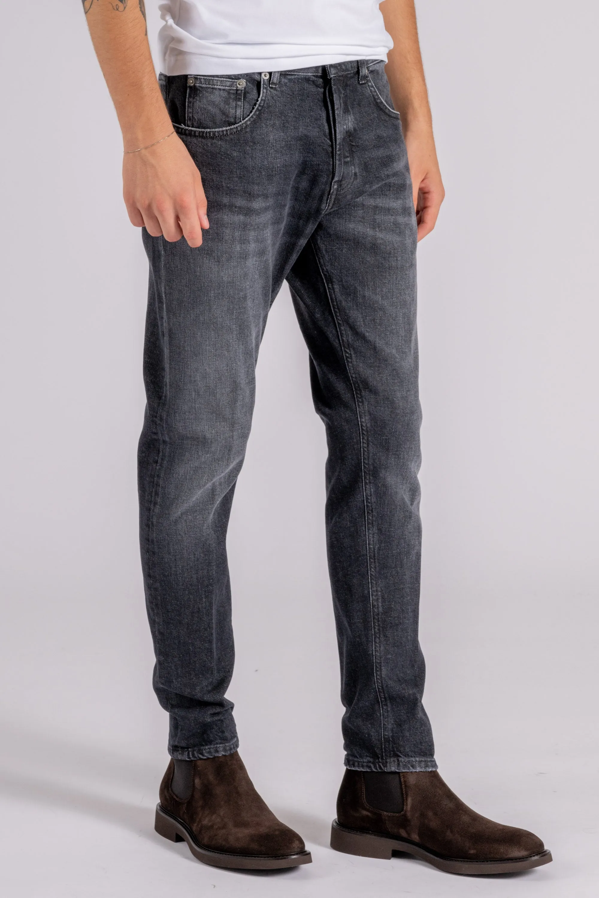 Dondup Jeans Dian Cotone/Elastam Nero
