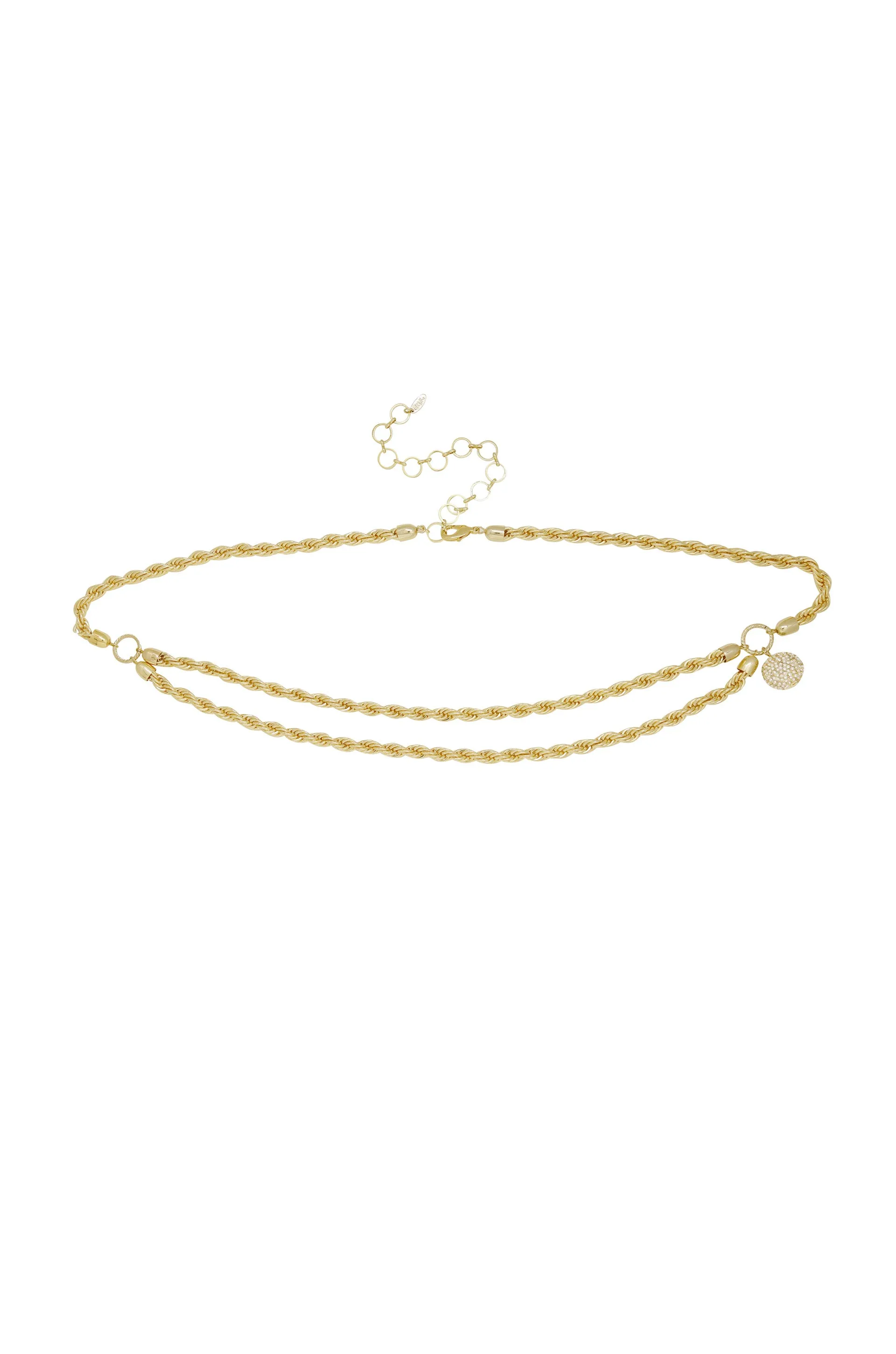 Double Layer Chain Belt