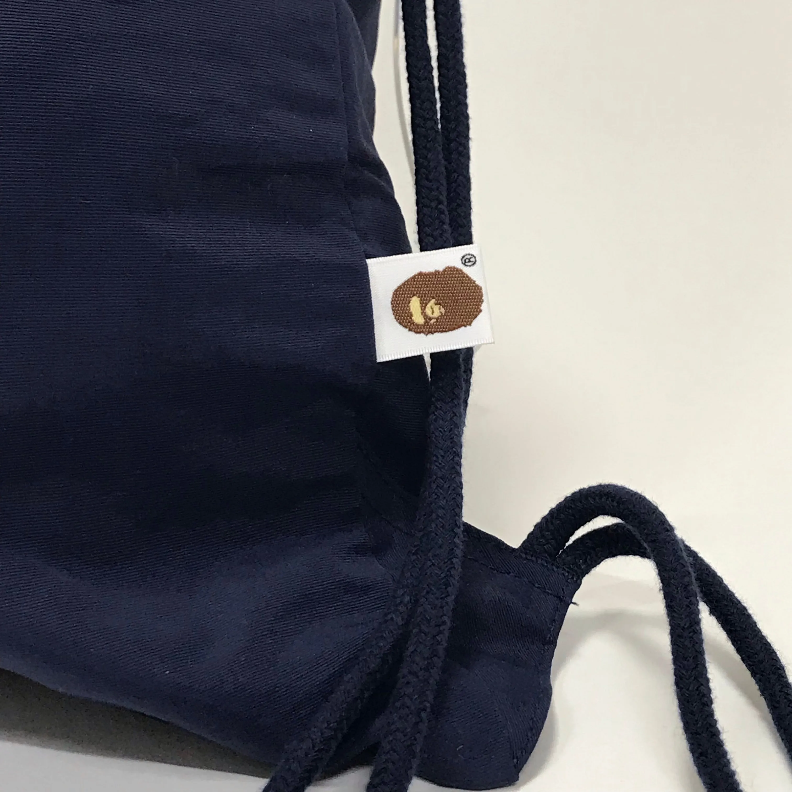 DS! A Bathing Ape Bape Gym Bag Navy