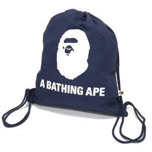 DS! A Bathing Ape Bape Gym Bag Navy