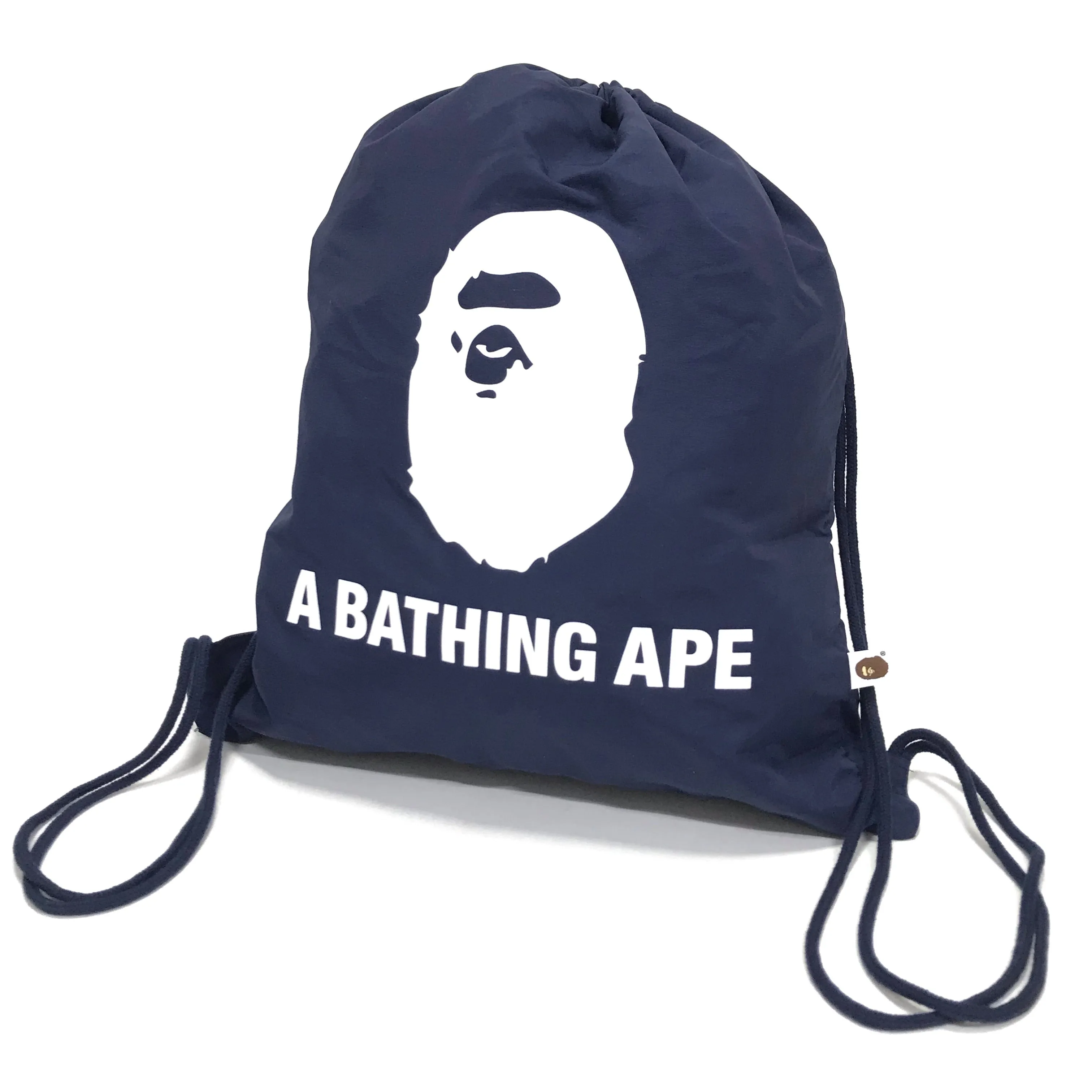DS! A Bathing Ape Bape Gym Bag Navy