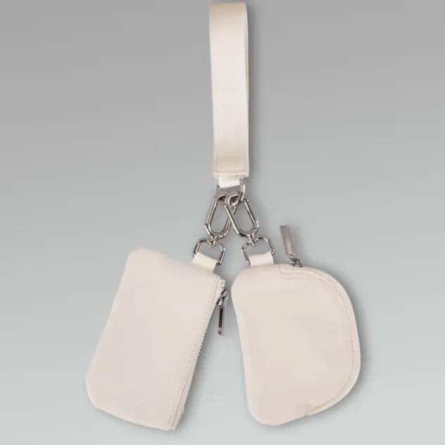 Dual Pouch Wristlet