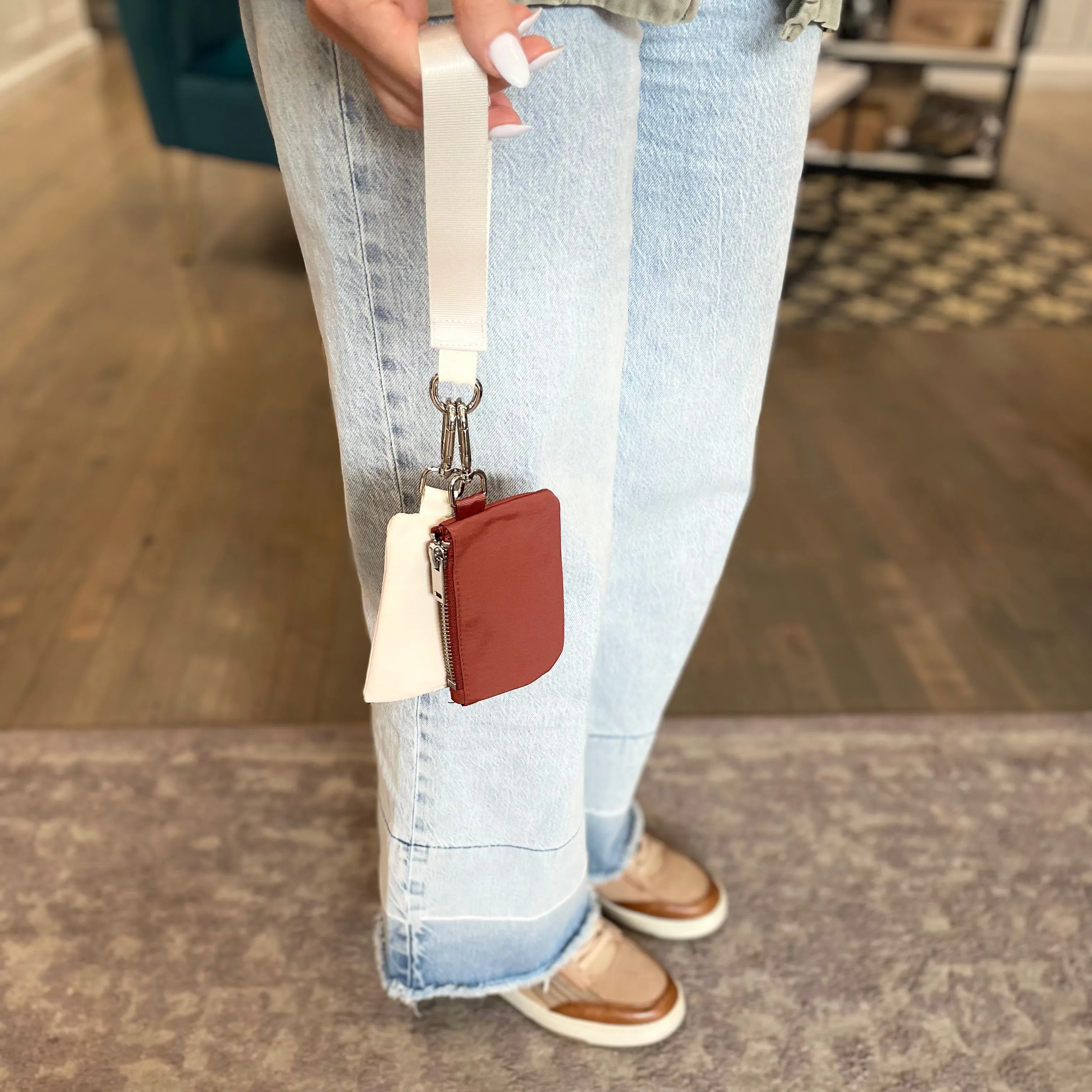 Dual Pouch Wristlet